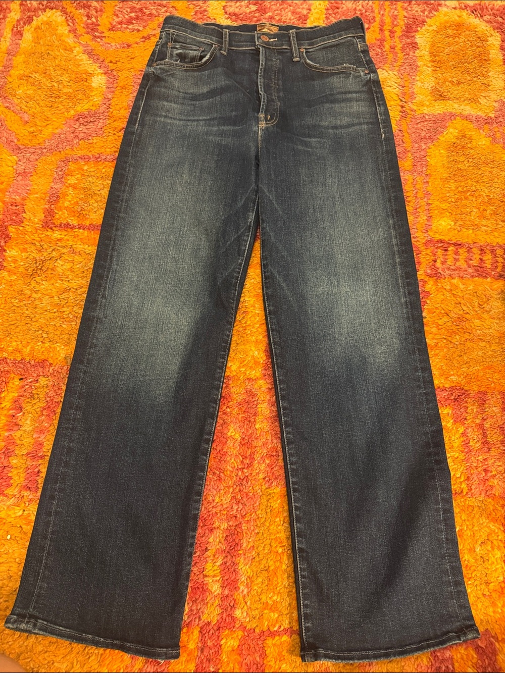 MOTHER Women's Dark Wash Bootcut Jeans - Dark Blue